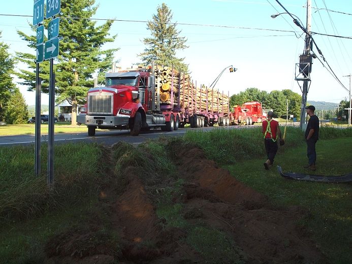 Violente collision à Saint-Félix-de-Valois