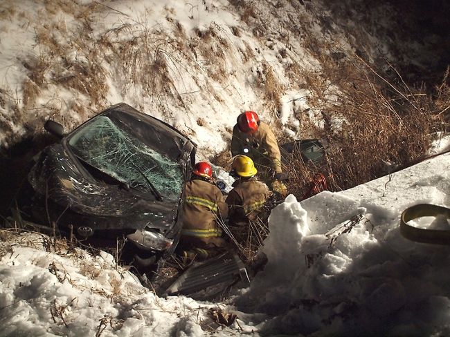 L’accident est survenu peu avant 4h00 sur la route 343, à Saint-Paul