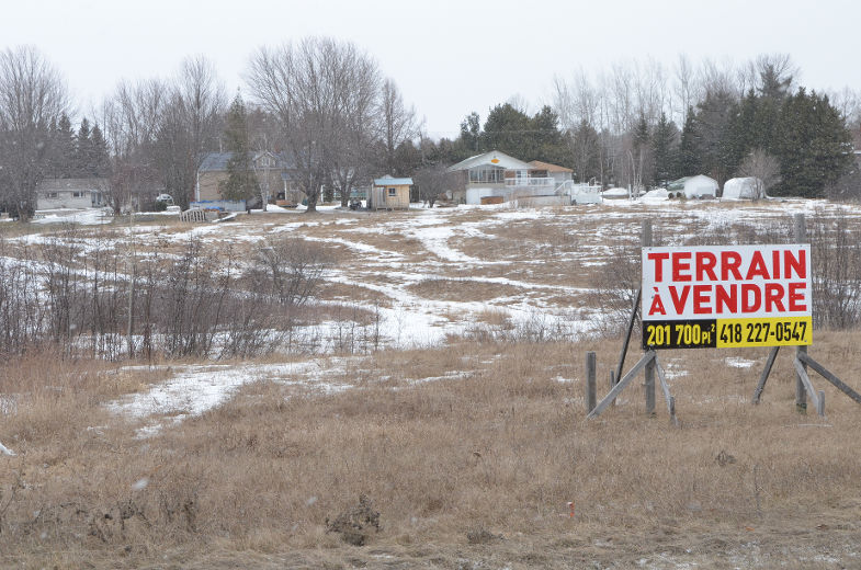 À Saint-Georges en Beauce, c'est le printemps bien plus que l'hiver qui s'installe.