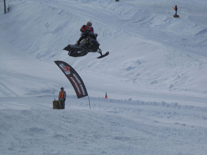 Succès du snocross à Saint-Jean-de-Matha