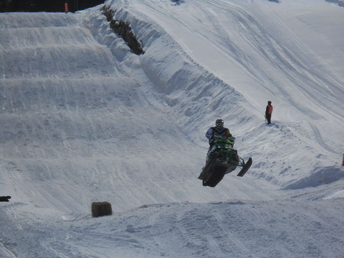 Succès du snocross à Saint-Jean-de-Matha