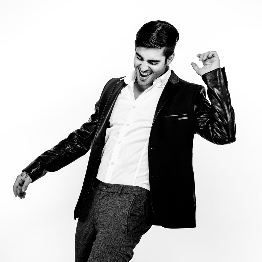 Le chanteur King Melrose