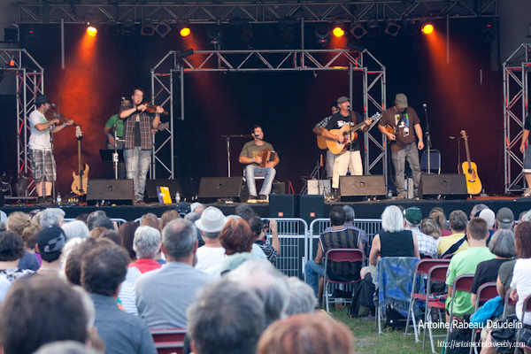 Le groupe Baqqhus aux Vendredis trad de St-Côme