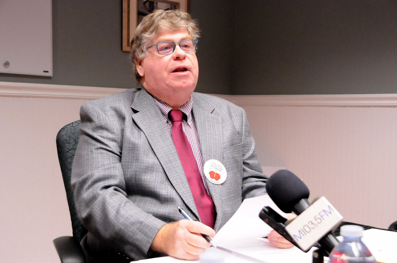 Mario Vadnais, président de la Société Saint-Vincent de Paul