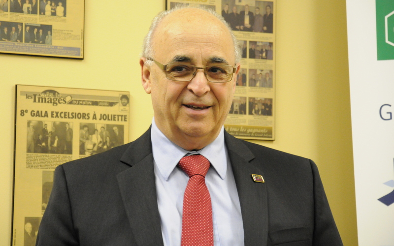 Me Michel Dionne, président de la Corporation des Fêtes du 150e de la Ville de Joliette.