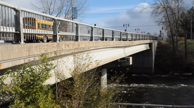 La sécurité du pont Chevalier, à Joliette est remise en doute.