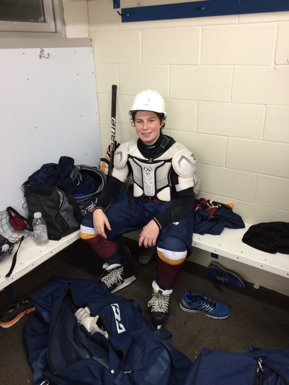 Samuel Duperron a inscrit son premier but de la saison pour les Phénix.
