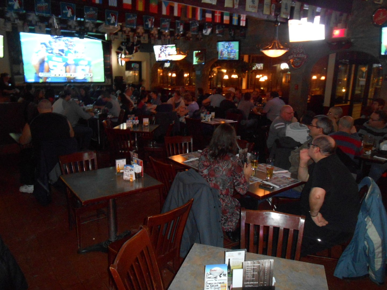 Soirée festive pour le Superbowl
