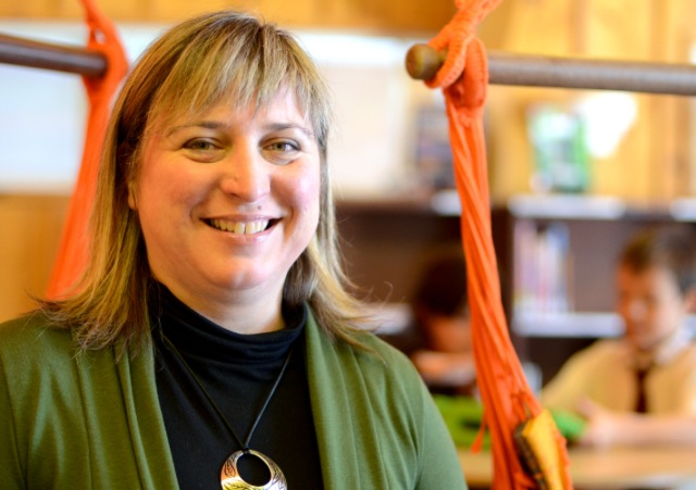 Anne-Marie Breault, directrice de l'école