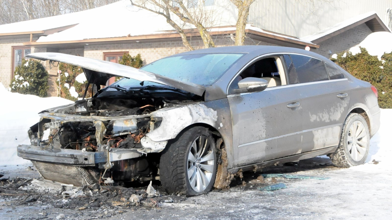 Un autre véhicule incendié à Joliette