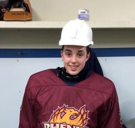 Tommy Rondeau a été élu le joueur du match des Phénix, le 19 février.