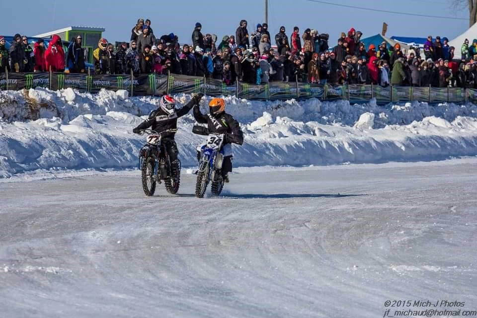 Un succès pour la finale de la triple couronne des courses sur glace