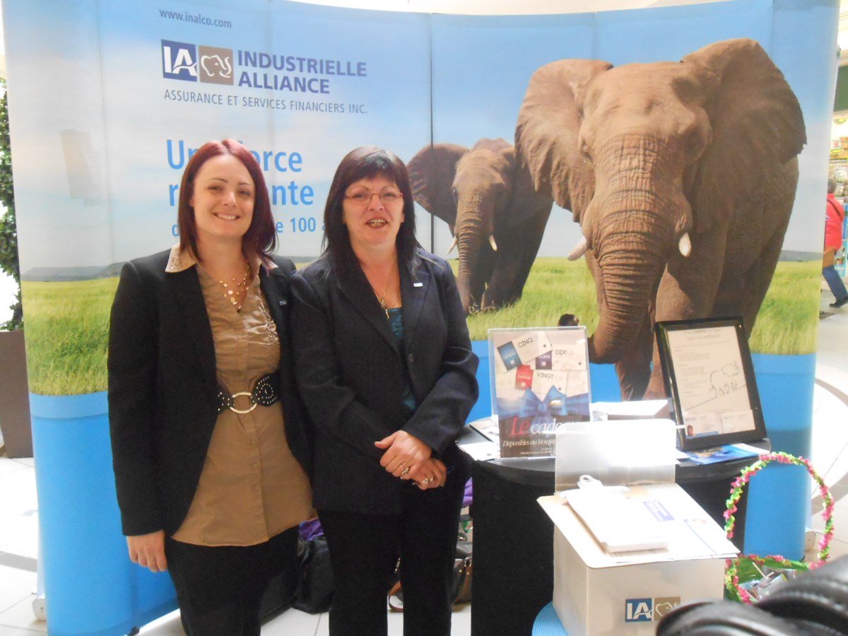 Industrielle Alliance : Patricia Charbonneau et Sylvie Roy.