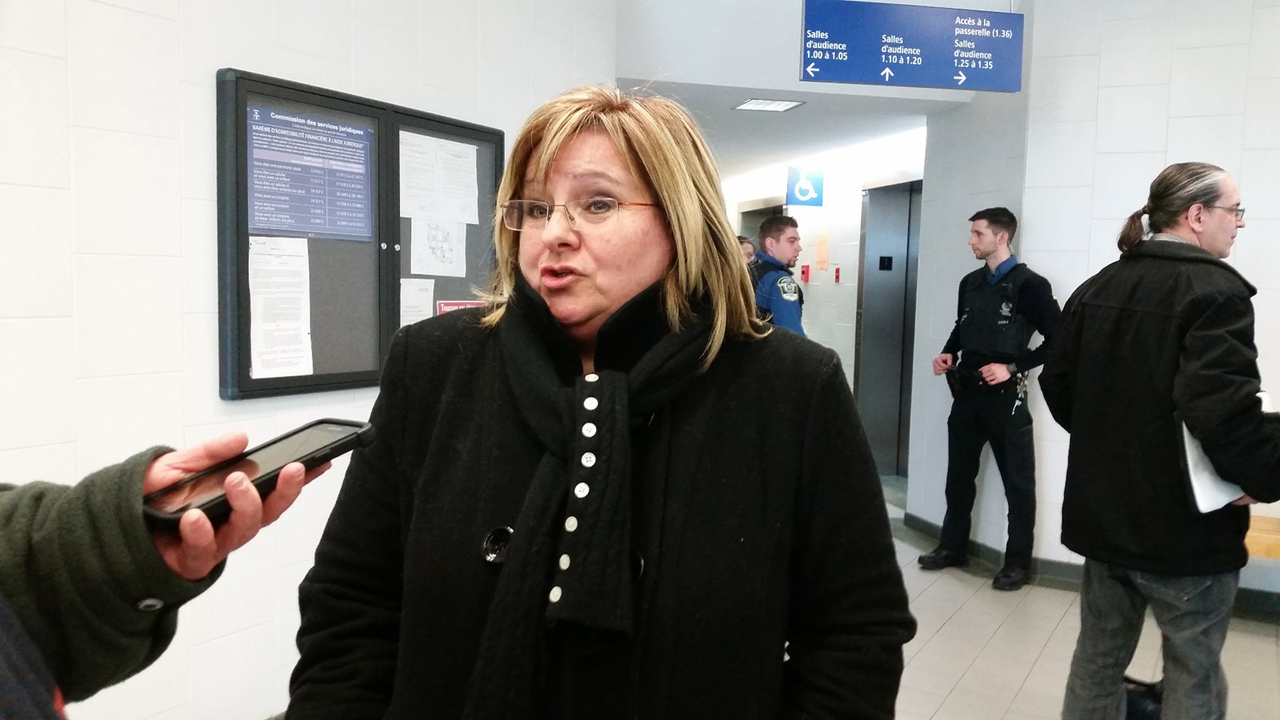 Danielle Bédard est l'ancienne employée de la députée fédérale visée par les fausses accusations.