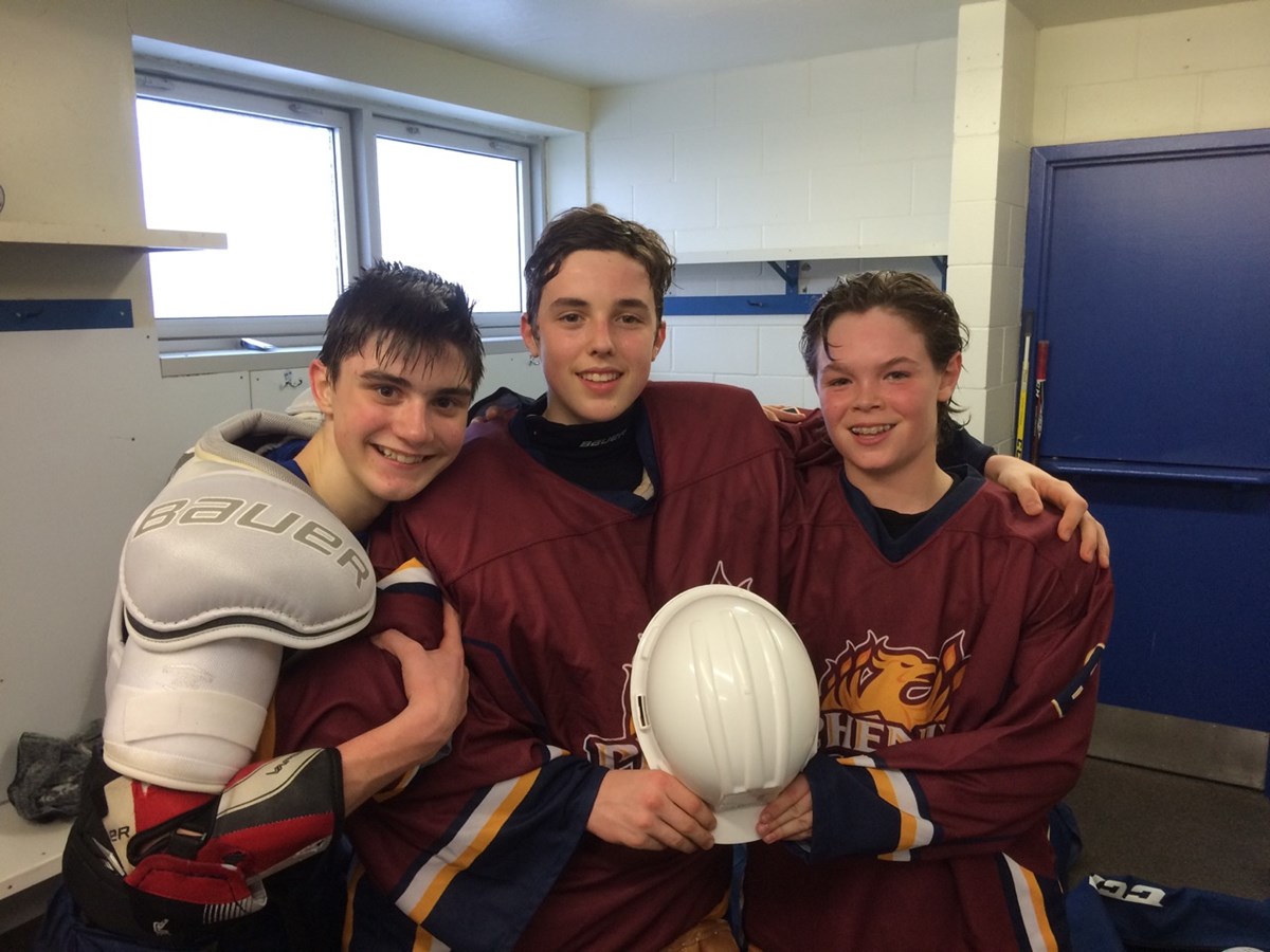 Jonathan Pelletier, Tommy Rondeau et William Vézeau ont été les héros du match du 25 mars.
