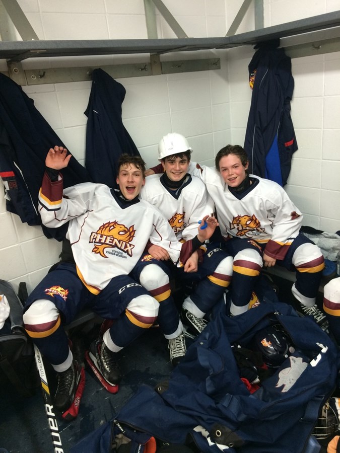 Olivier Lafleur, Jonathan Pelletier et William Vézeau ont brillé dans la victoire du 6 avril.
