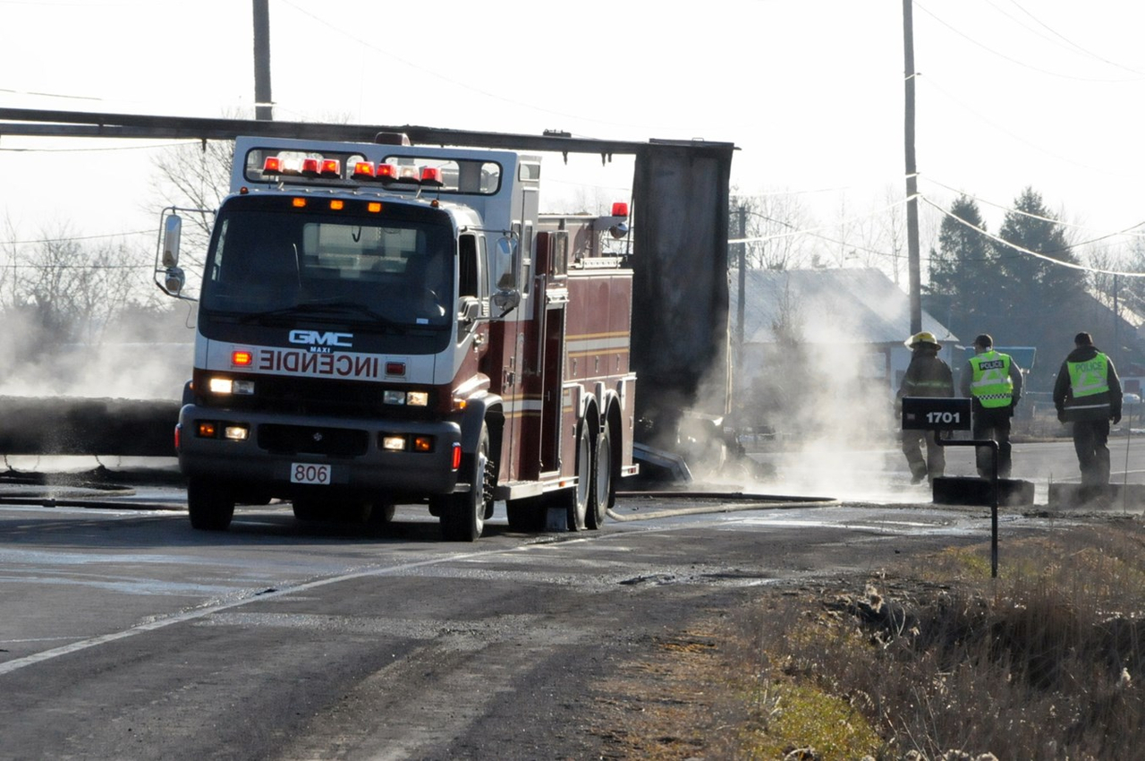 Mort horrible pour un automobiliste sur la 158 à Saint-Thomas