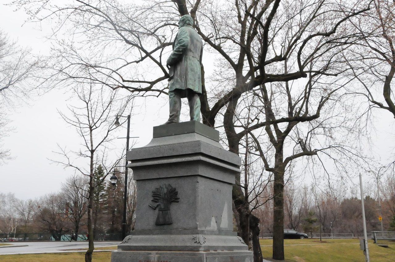 La statue de Barthélemy-Joliette sera restaurée