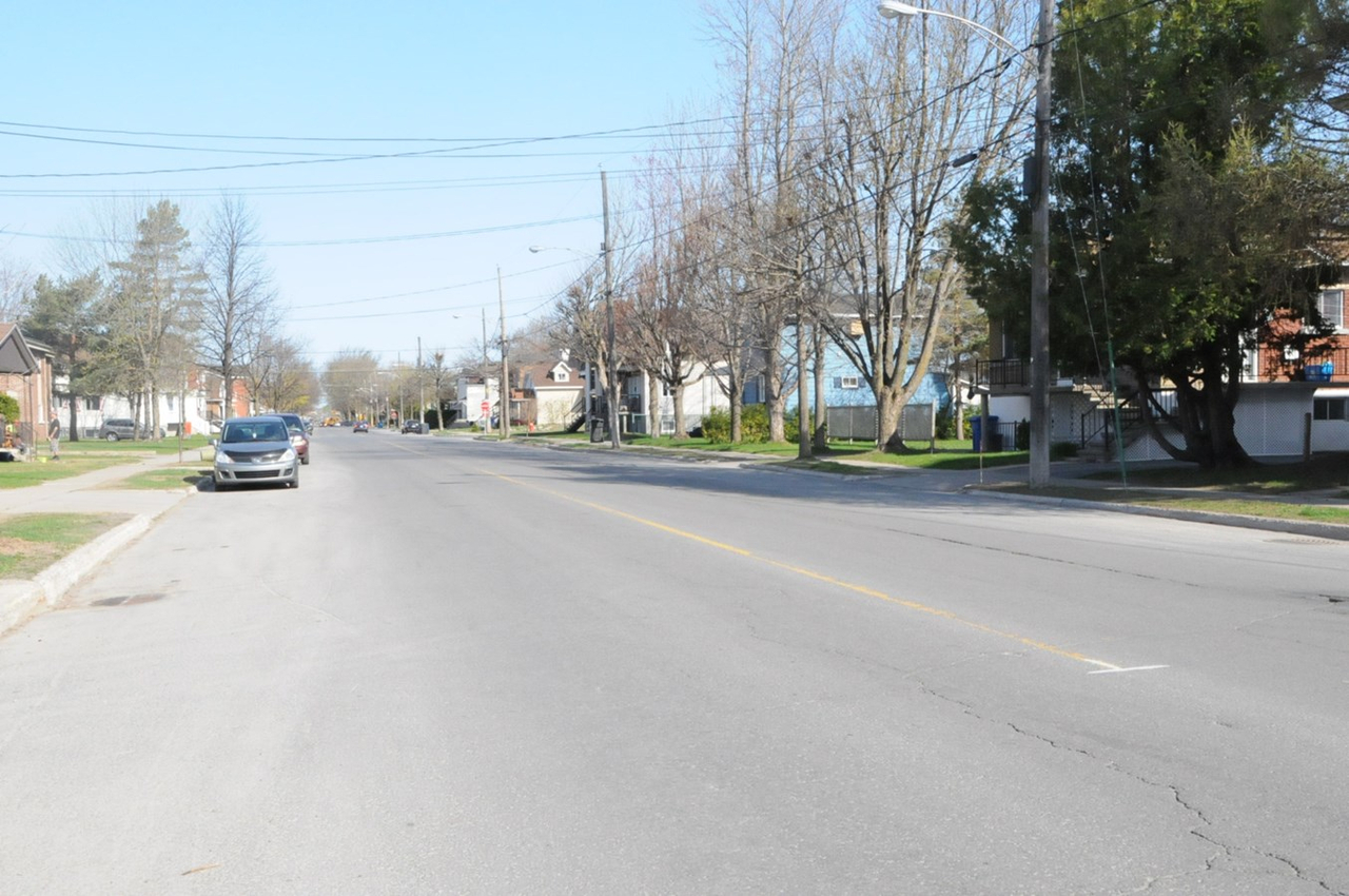La bagarre s'est déroulée non loin de l'intersection des rue Beaudry Sud et Perreault