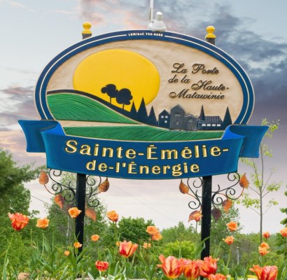 Une carte pour les cyclistes à Sainte-Émélie