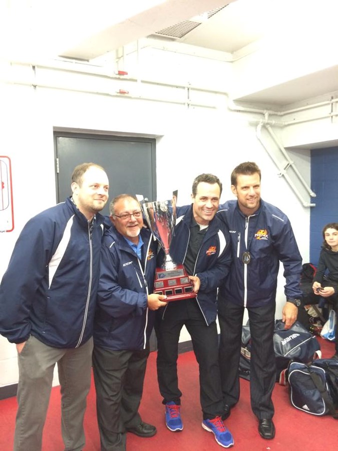 Le personnel d'entraîneurs était composé de Sébastien Gravel, Ricardo Micalef, Sébastien Bordeleau (entraîneur-chef) et Patrice Martineau.
