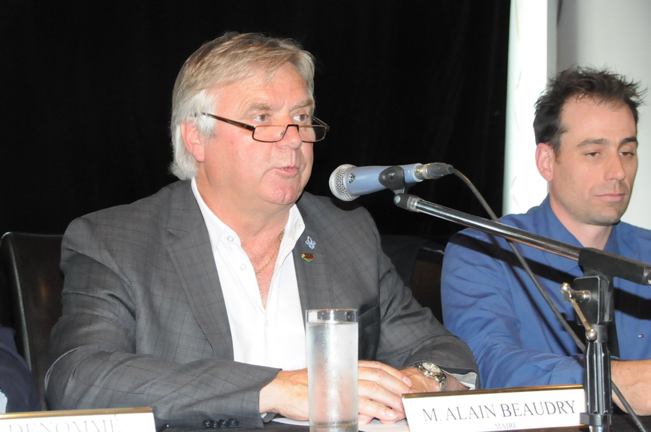 Alain Beaudry, maire de Joliette