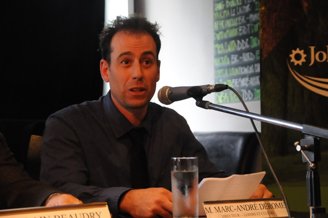 Marc-André Derome, directeur des loisirs et de la culture de Joliette