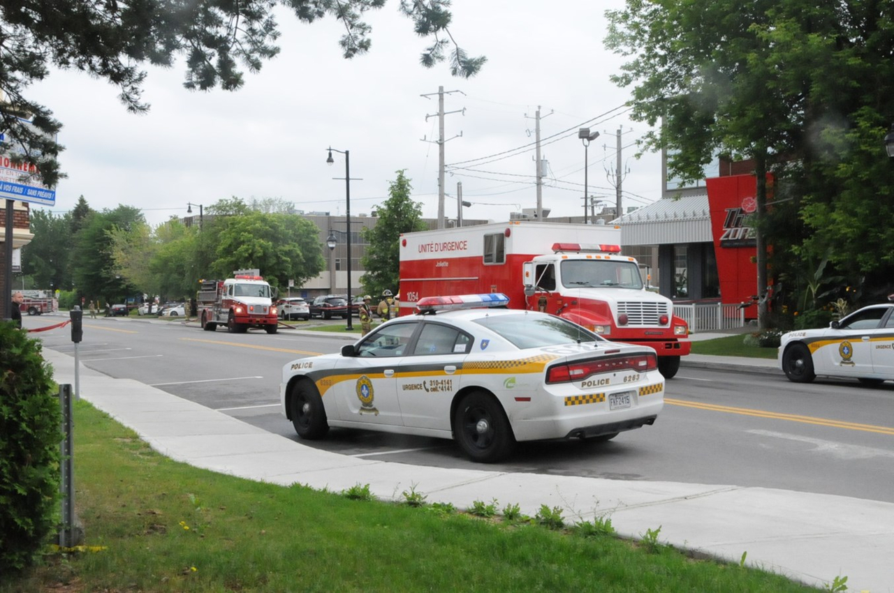 Alerte au colis suspect au centre-ville de Joliette