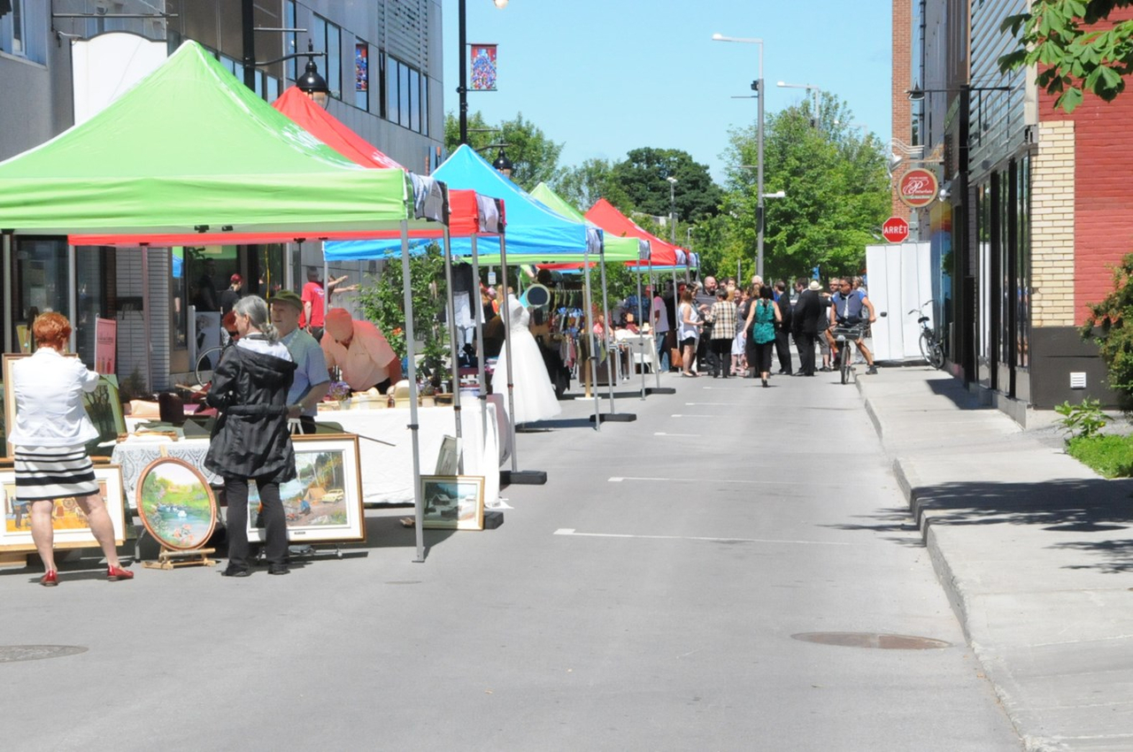 Inauguration officielle de la rue piétonne au centre-ville de Joliette