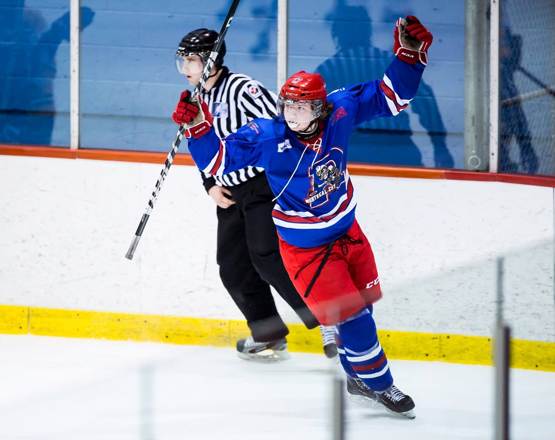Tristan Tremblay, qui a évolué dans la LHJMQ et le junior AAA, sera un atout important de l'attaque des Cyclones.
