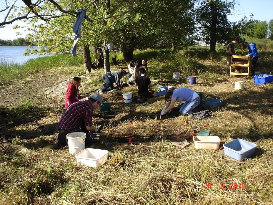 Activité de stage en archéologie à l’île aux Noix    