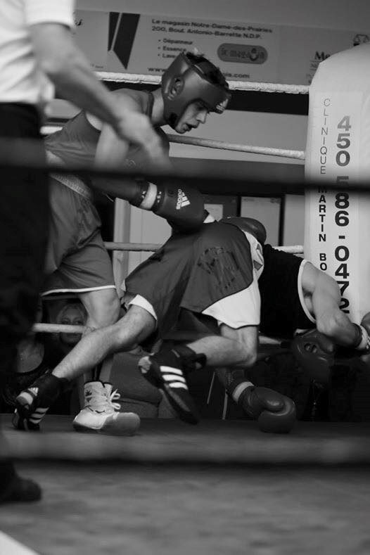 Christopher "Thunder" Tessier a envoyé son adversaire au tapis.