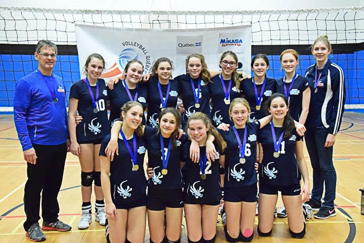 Les Libellules championnes à Vaudreuil
