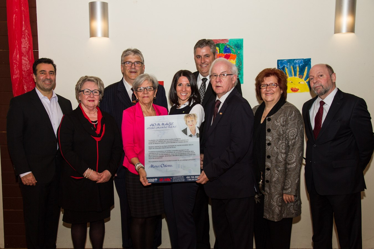 Deux hommages rendus à Odette Laporte