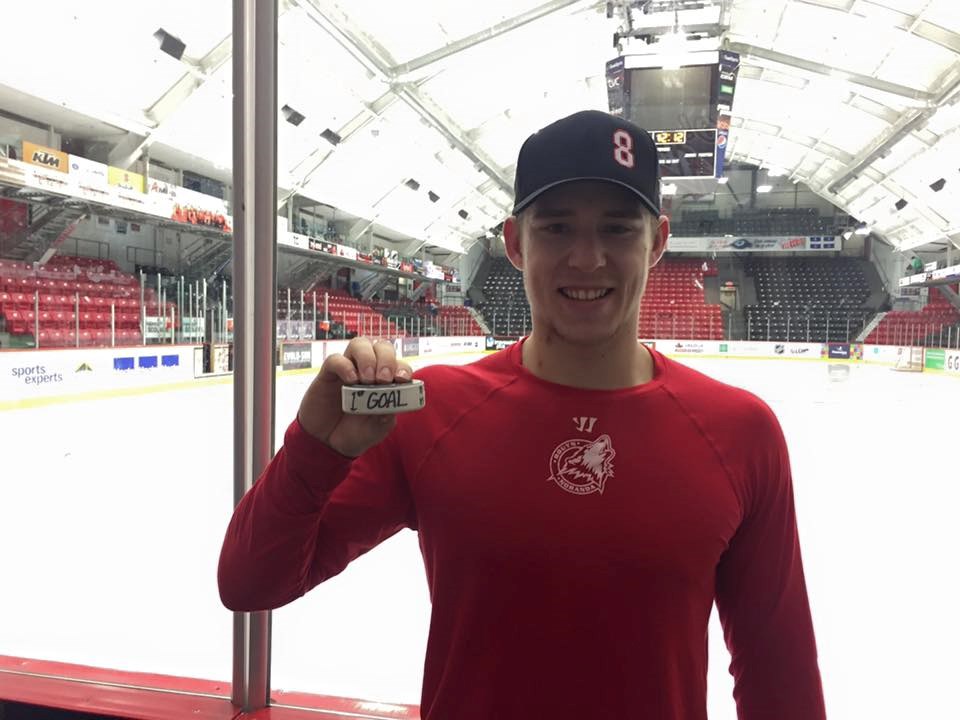 Anthony-John Greer marque son premier but dans la LHJMQ