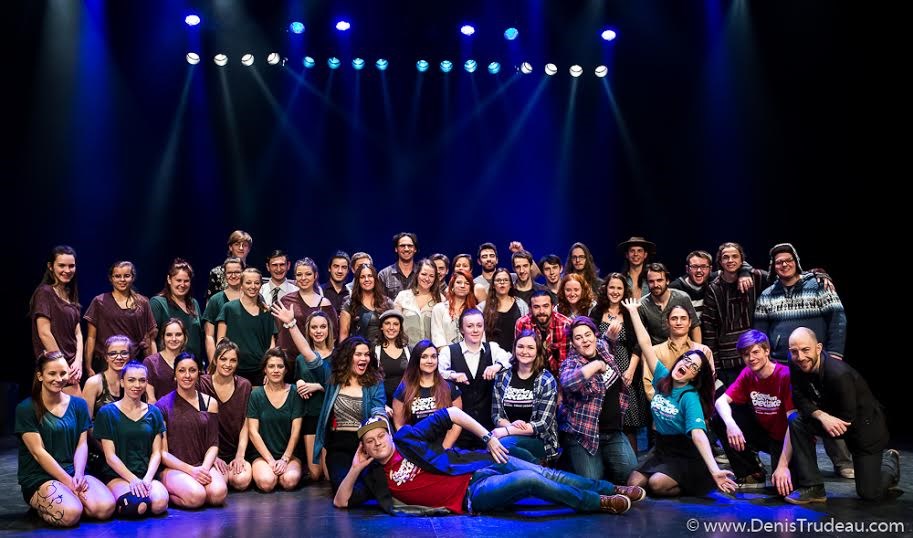 Les participants de Cégeps en spectacle