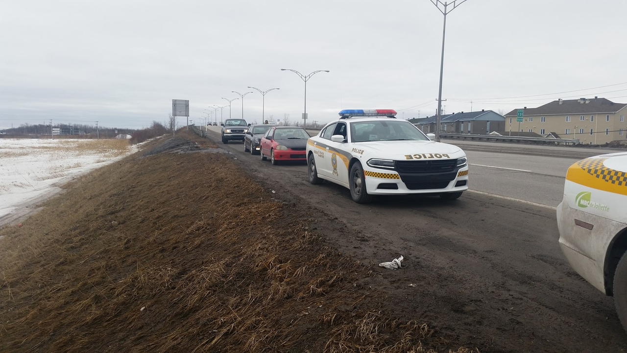 Deux opérations majeures de la SQ sur les routes