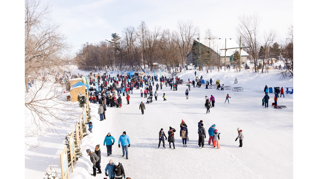 Une saison exceptionnelle pour la patinoire sur la rivière L’Assomption