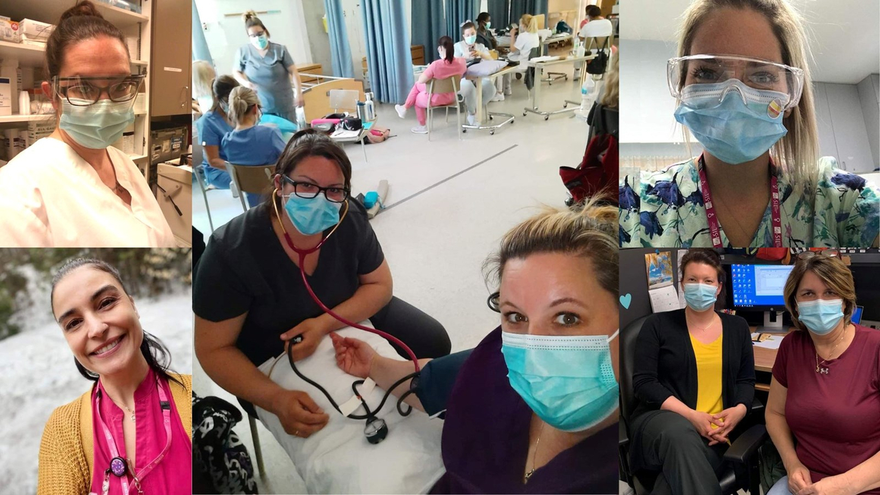 Rencontre avec des infirmières auxiliaires et étudiantes de Joliette