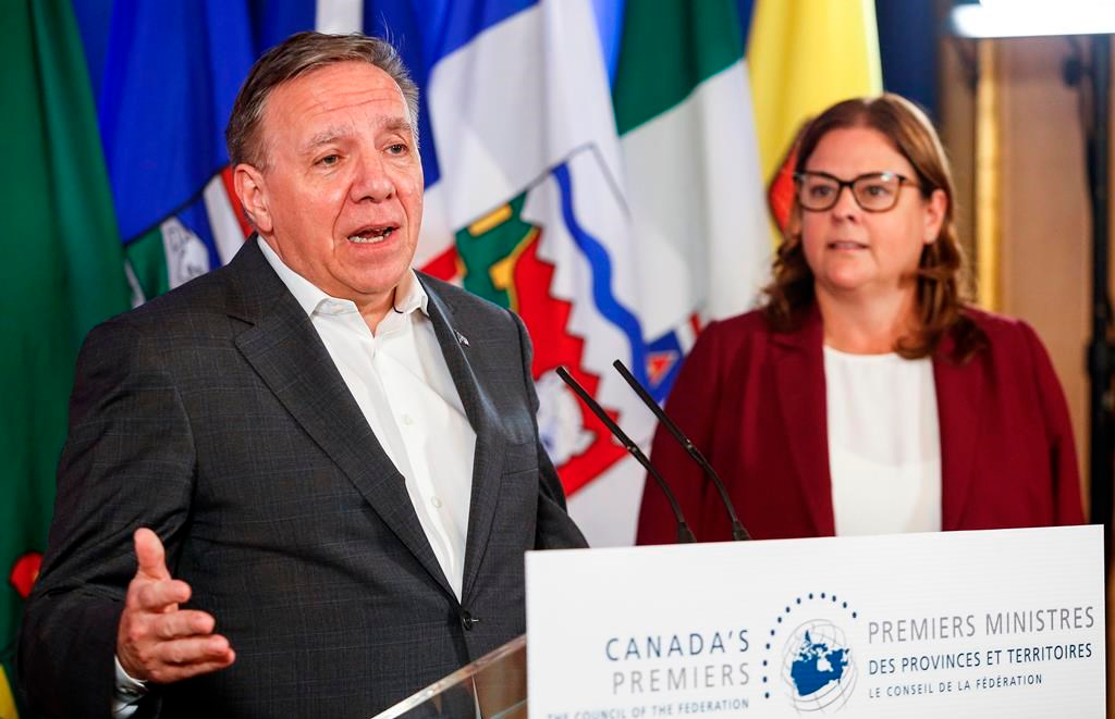 Infrastructures: les premiers ministres veulent une rencontre avec Justin Trudeau