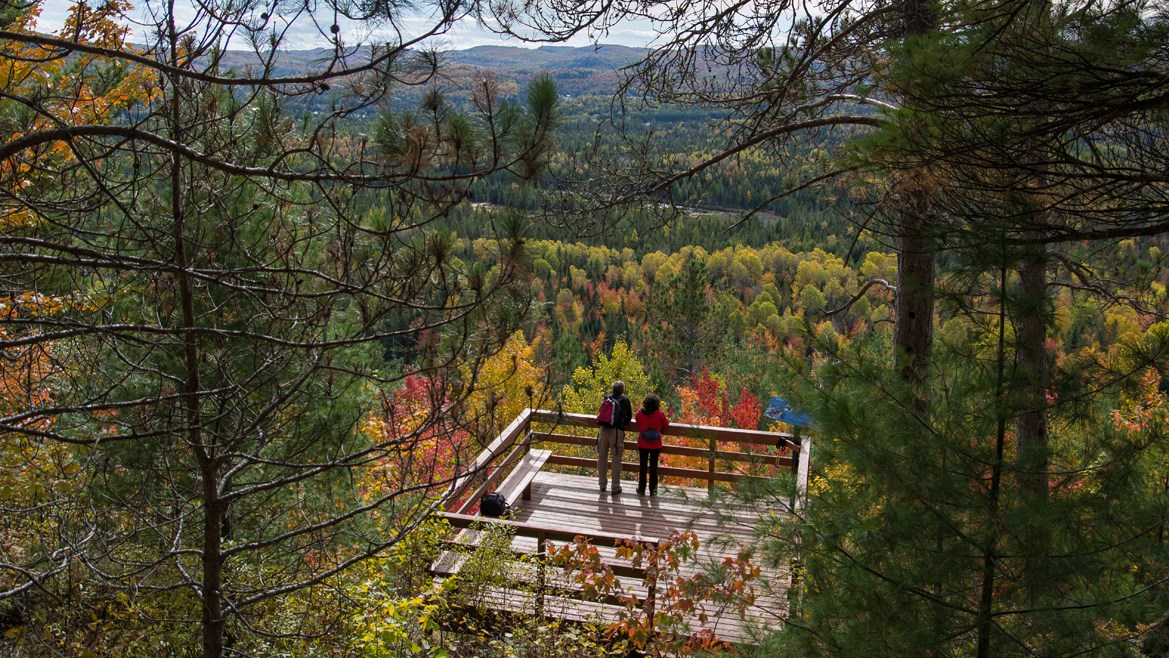 Parc régional de la Chute-à-Bull dans Lanaudière