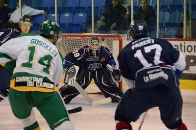 Après quatre saisons avec le Caron et Guay, Carl Fleury a annoncé que Dany Dallaire ne faisait plus partie de l'équipe. Ce sont les performances du gardien qui ont motivé cette décision de l'organisation. Trois-Rivières le 4 november 2011. NICOLAS DUCHARME/L'ÉCHO DE TROIS-RIVIÈRES/AGENCE QMI