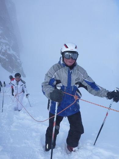 Un homme de 75 ans faisait partie des skieurs perdus.