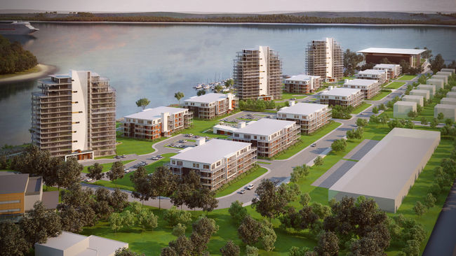De nouveaux investisseurs se joignent au promoteur Richard Thibeault pour développer le projet résidentiel baptisé l’Adresse sur le fleuve.