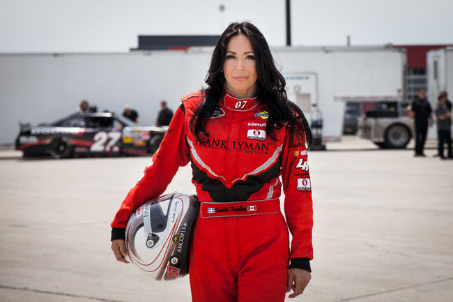 Isabelle Tremblay est la seule femme à courir en NASCAR Canadian Tire au GP3R. 