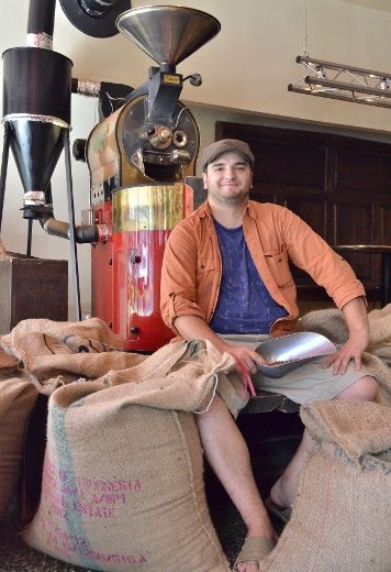 Alex Dorval est l’un des quatre copropriétaires de la nouvelle microbrasserie Le temps d’une pinte.