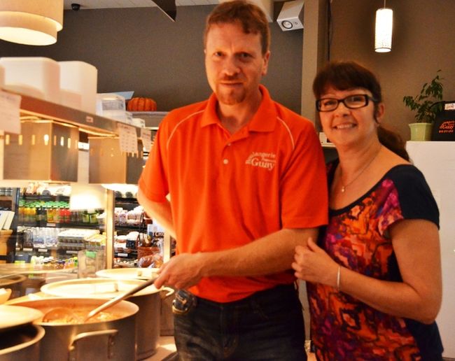 Les propriétaires de la Boulangerie Guay, Marlène et Francis Tremblay.