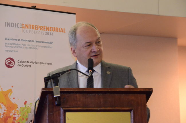 Alain Aubut, président-directeur général de la Fondation de l’entrepreneurship. 