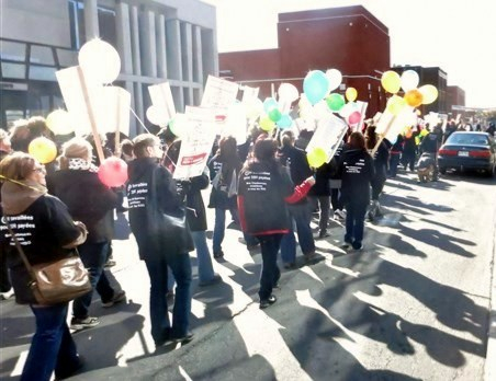Grève des services de garde en milieu familial au Québec