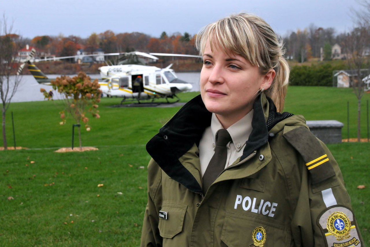 Mélanie Dumaresq, agente d'information de la Sûreté du Québec (SQ).